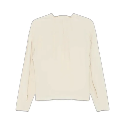 Logo Chain-Detailed Blouse