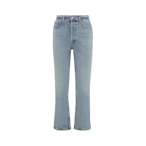 Agolde High-Rise Straight Leg Jeans