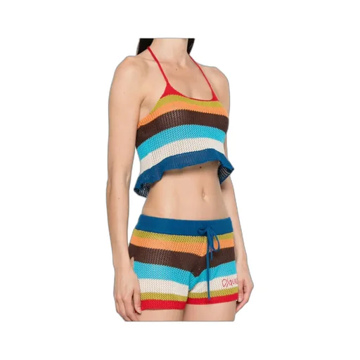 Dsquared2 Summer Lovers Knitted Halter Neck Top