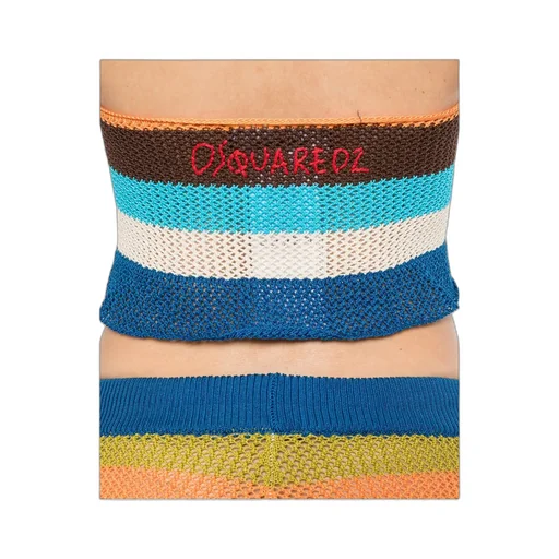 Dsquared2 Summer Lovers Knitted Halter Neck Top