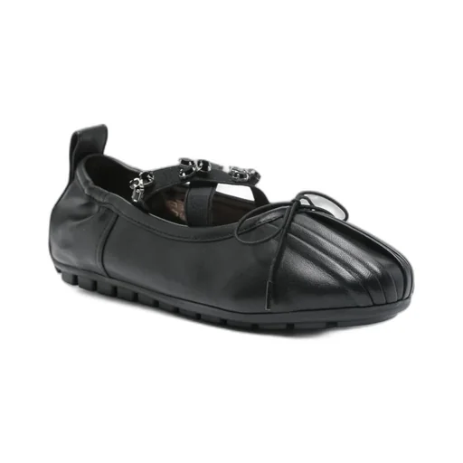 Simone Rocha Embellished Ballet Flats