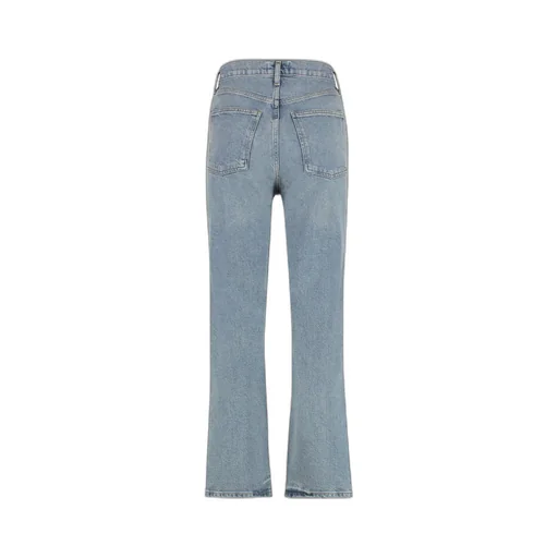 Agolde High-Rise Straight Leg Jeans