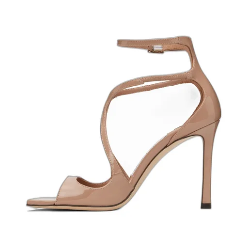 Square Toe High Heel Sandals