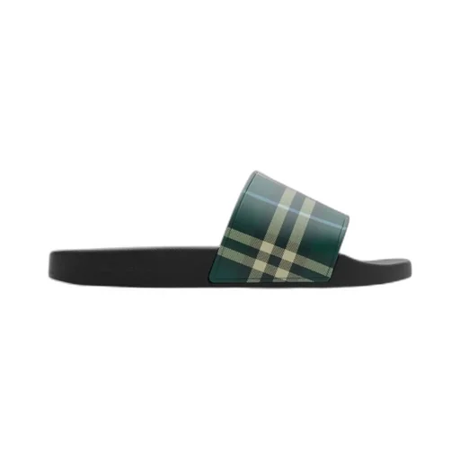Burberry Checkered Flip-Flops