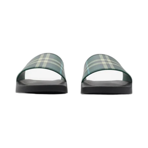 Burberry Checkered Flip-Flops