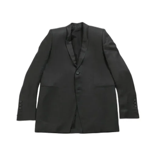 Satin-Finish Blazer