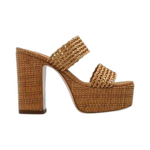 Casadei Goldeneye Isa Platform Sandals