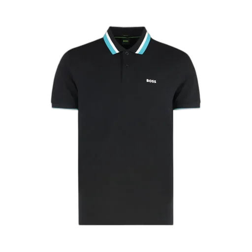 Boss Hugo Boss Contrast Striped Paddy Active Polo Shirt