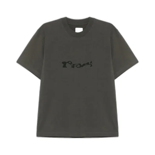 Roa Service Graphic Printed Crewneck T-Shirt