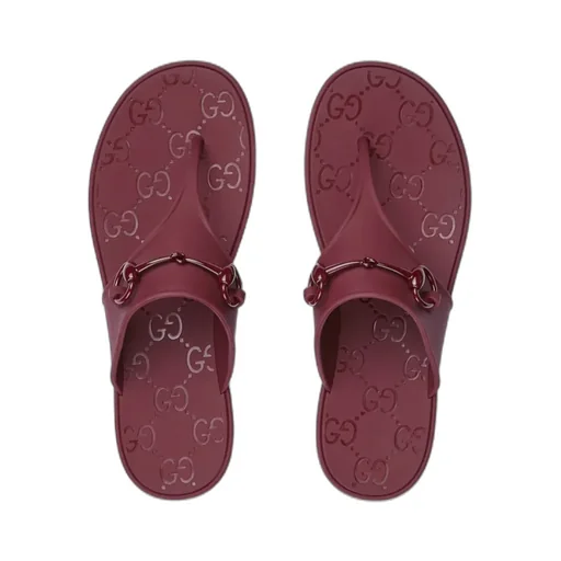Gucci Horsebit Thong Sandals