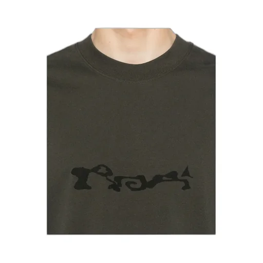 Roa Service Graphic Printed Crewneck T-Shirt