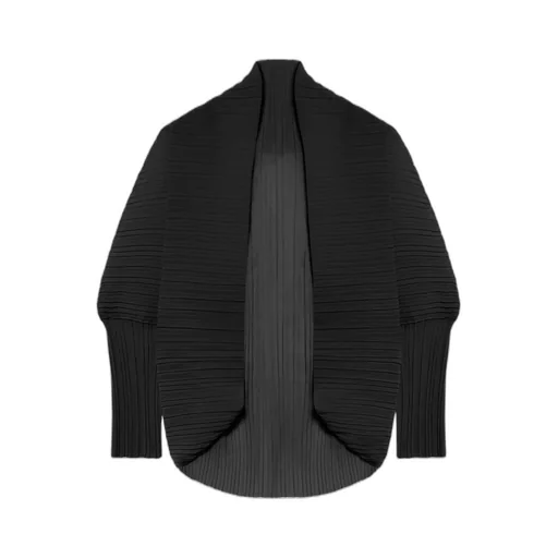 Pleated Fabric Shrug