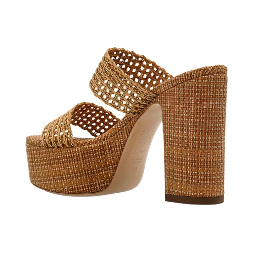 Casadei Goldeneye Isa Platform Sandals