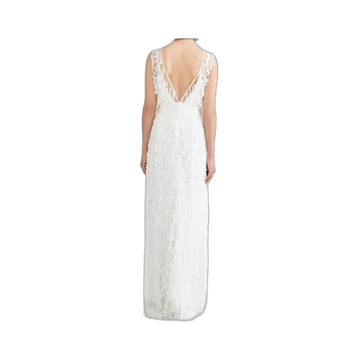 Embroidered Tulle Dress