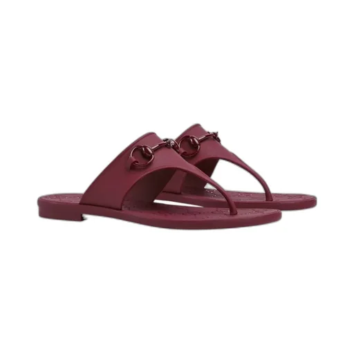 Gucci Horsebit Thong Sandals