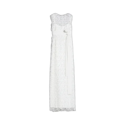Embroidered Tulle Dress
