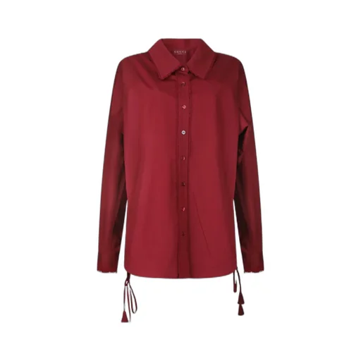 Gucci Long Sleeved Drawstring Shirt