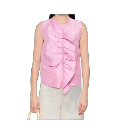 Pleated Vest