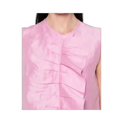 Pleated Vest