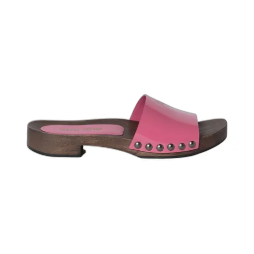Patent Leather Clogs