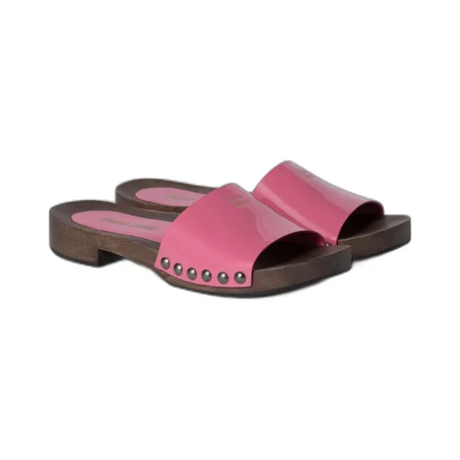Patent Leather Clogs