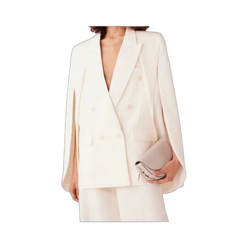 Stella Mccartney Double-Breasted Straight Hem Blazer
