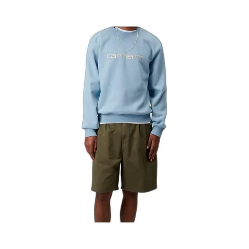 Carhartt Wip Logo Embroidered Crewneck Sweatshirt