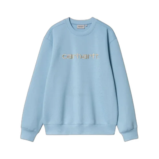 Carhartt Wip Logo Embroidered Crewneck Sweatshirt