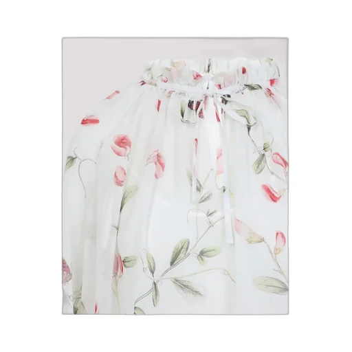 Floral-Print Blouse