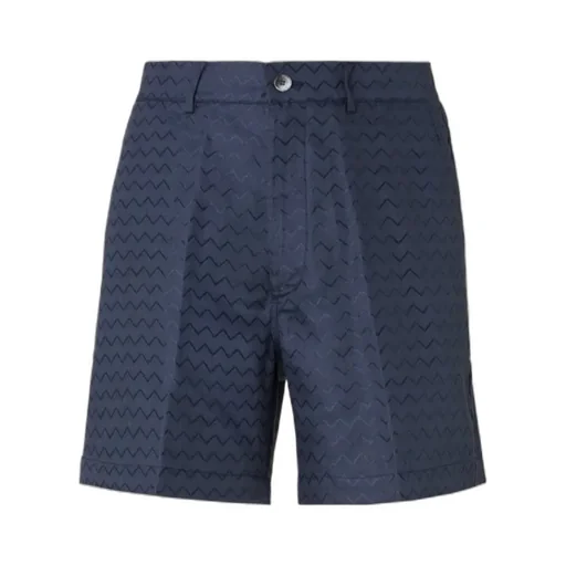 Missoni Chevron-Pattern Tailored Shorts