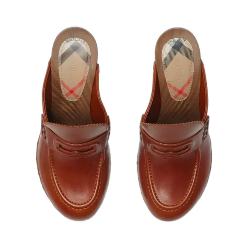 Burberry Potter Stud Embellished Heeled Mules