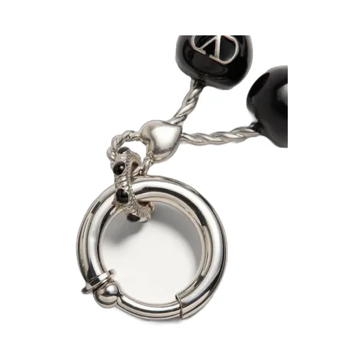 Hoop Black-Cherry Earrings