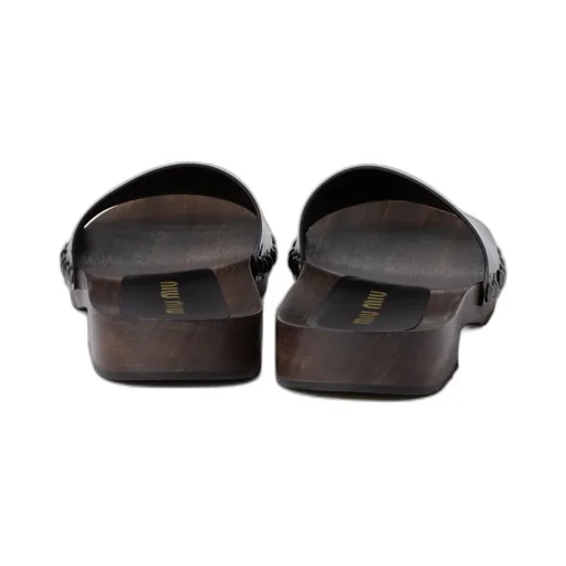 Patent Leather Clogs
