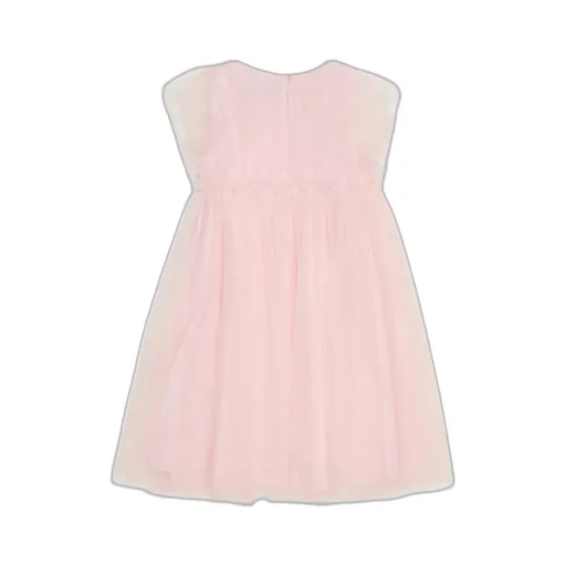 Pleated Tulle Dress