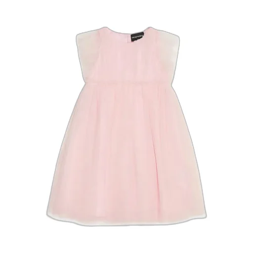 Pleated Tulle Dress