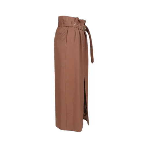 Dries Van Noten Seaches Belted Midi Skirt