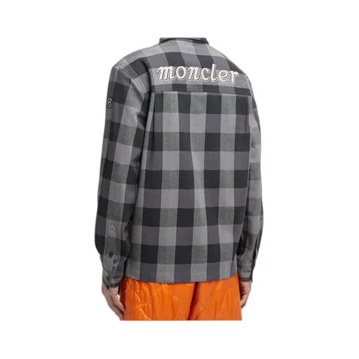 Moncler X Mercedes-Benz By Nigo Plaid Cotton Shirt