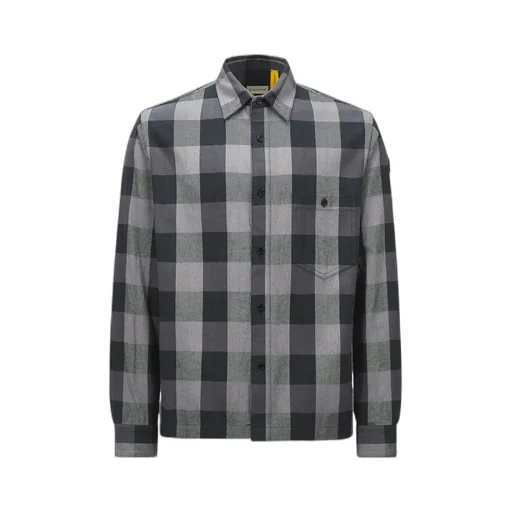 Moncler X Mercedes-Benz By Nigo Plaid Cotton Shirt