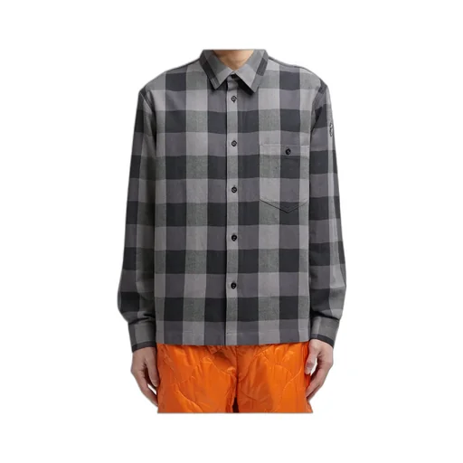 Moncler X Mercedes-Benz By Nigo Plaid Cotton Shirt