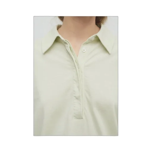 Long-Sleeved Polo Shirt