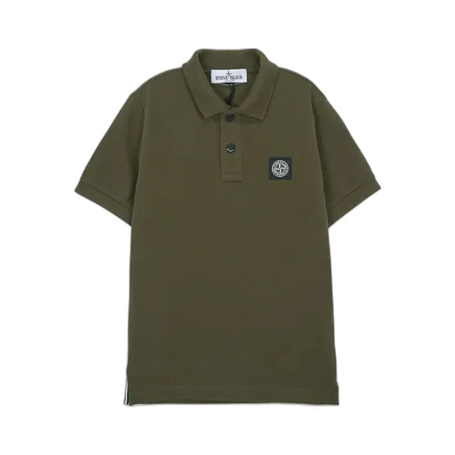 Compass-Badge Polo Shirt
