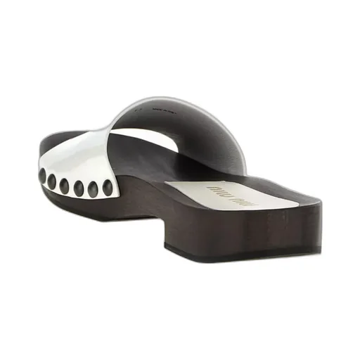 Patent Leather Clogs