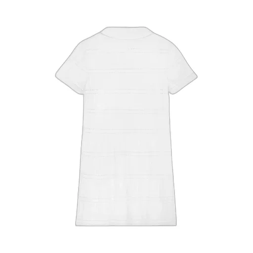 Mini Dress With Embroidered Trims In Cotton Batiste