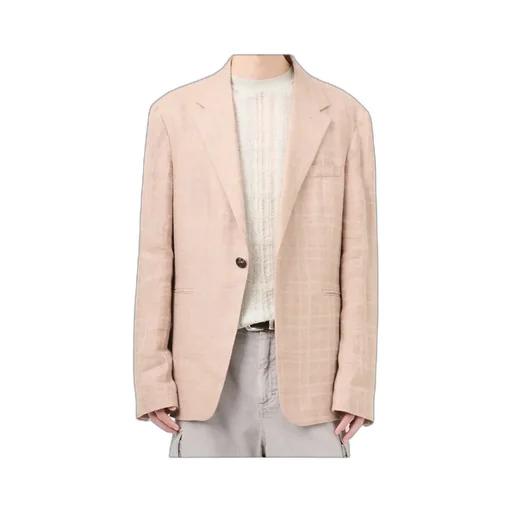 Our Legacy Unconstructed Shinjuku Hammock Checked Blazer