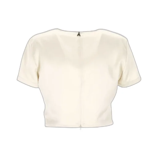 Patrizia Pepe V-Neck Twist Top