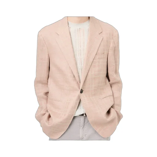 Our Legacy Unconstructed Shinjuku Hammock Checked Blazer