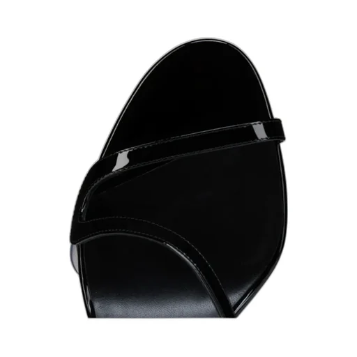 80Mm Rosa Z Slingback Leather Sandals