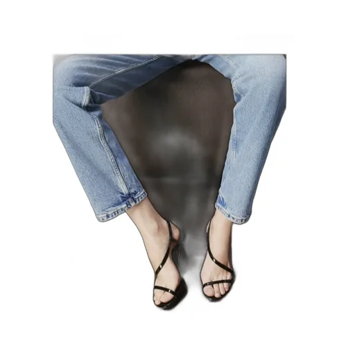 80Mm Rosa Z Slingback Leather Sandals