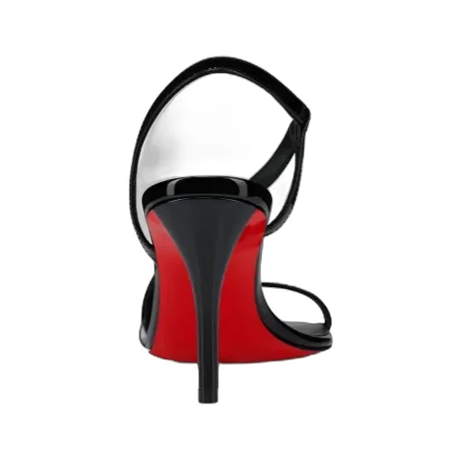 80Mm Rosa Z Slingback Leather Sandals
