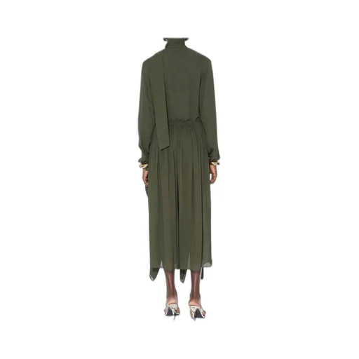 AlaÏA Georgette Scarf Blouse